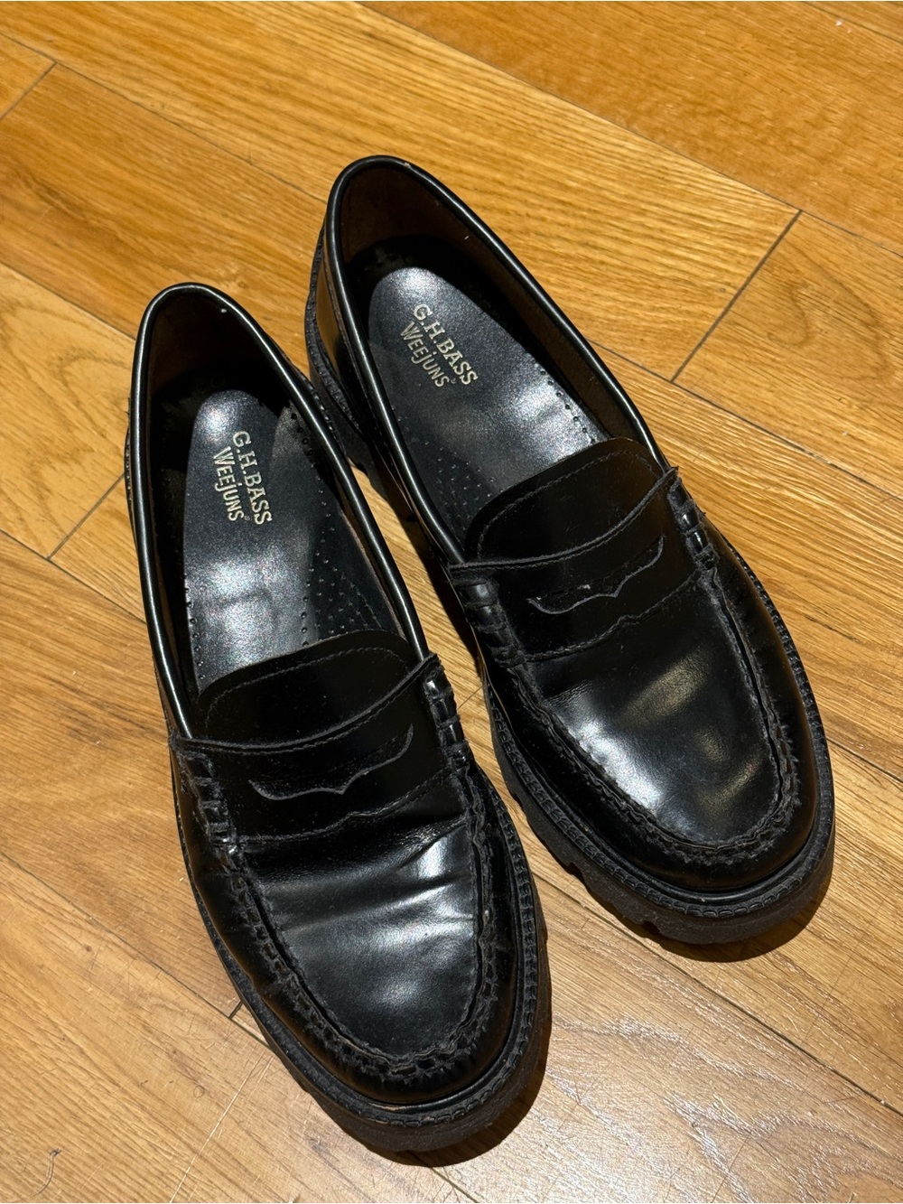 Women's Whitney Superlug Weejuns®
Penny Loafers, Lug Sole - Picture 3 of 7